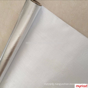 aluminum foil back fiberglass cloth,Aluminum foil fiberglass lamination,Reflective And Silver Roofing Material Aluminum Foil Fac